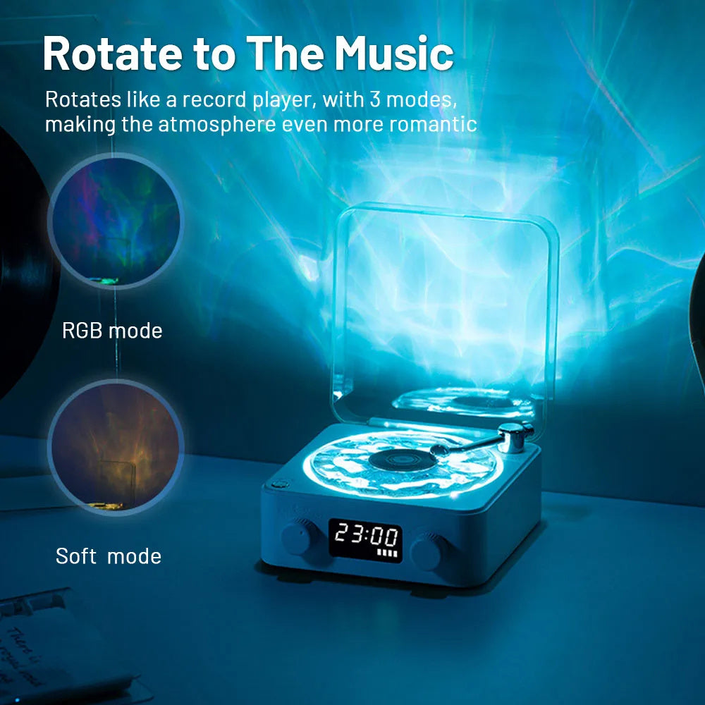 Wireless Retro Turntable Speaker