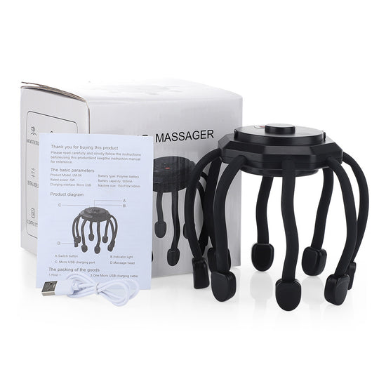 Electric Head Massager Octopus Household Intelligence - AnsonUSpace