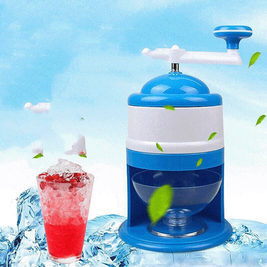 Portable Manual Ice Crushers Hand Crank Ice Shaver Shave Ice Machine Smoothie Maker Household Kitchen Bar Ice Blender Drink Tool Summer Gadgets - AnsonUSpace