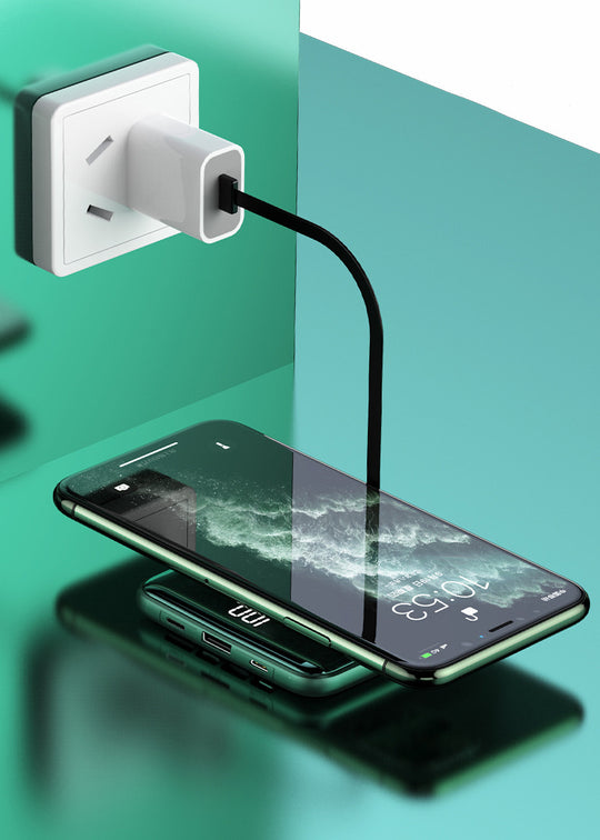 SparkNest™ 20K Nano — 20000mAh Ultra-Slim Fast Charging Power Bank | PD 20W / 22.5W | LCD Display | Mini Portable Pocket-Size Charger