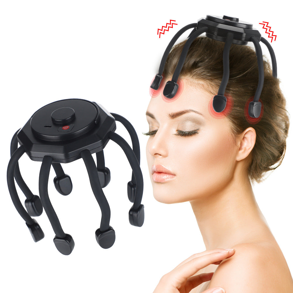 Electric Head Massager Octopus Household Intelligence - AnsonUSpace