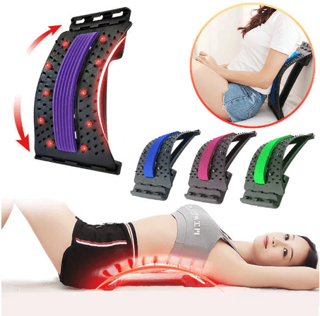 Lumbar Relief Lumbar Exercise Stretcher Cervical Vertebra Top Waist Shoulder Open Back Magic Yoga AIDS Tools - AnsonUSpace