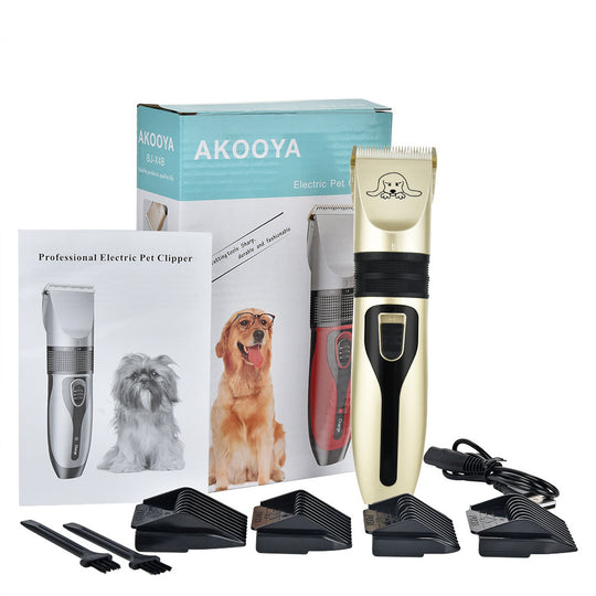 Rechargeable pet shaver