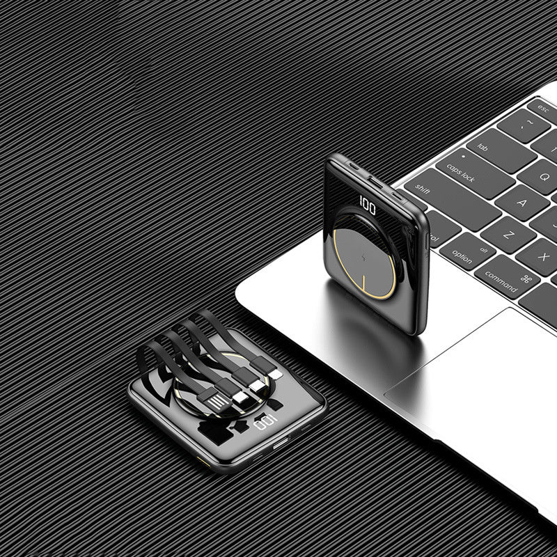 SparkNest™ 20K Nano — 20000mAh Ultra-Slim Fast Charging Power Bank | PD 20W / 22.5W | LCD Display | Mini Portable Pocket-Size Charger