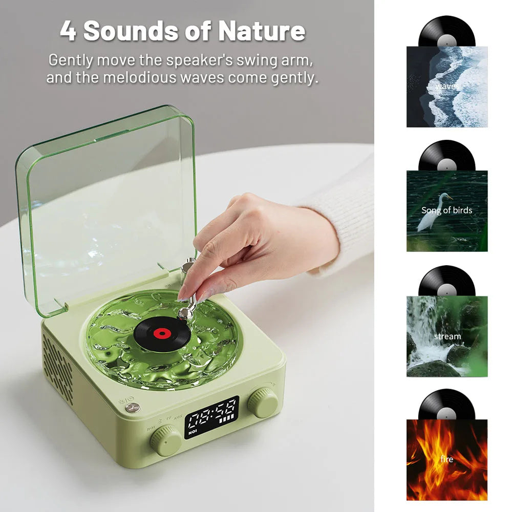 Wireless Retro Turntable Speaker