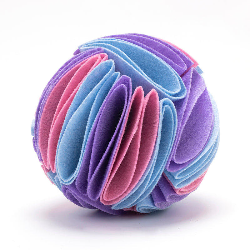 Foldable Dog Snuffle Ball Dog Training Toys Increase IQ Pet Cat Training Games Feeding Intelligence Toy - AnsonUSpace