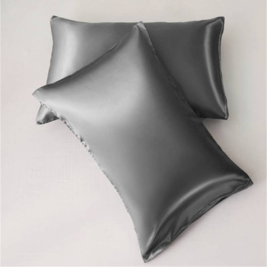 Silk Solid Color Satin Pillowcase Envelope Pillow - AnsonUSpace