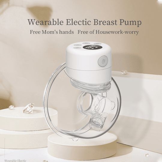 Wearable Electric Breast Machine Integrated Cordless Large Suction Mute 9-speed Adjustment - AnsonUSpace