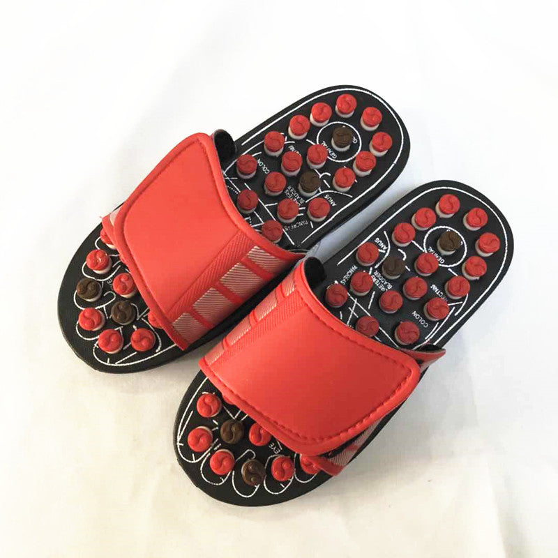 Acupoint Magnetic Therapy Spring Massage Shoes Spring Massage Slippers