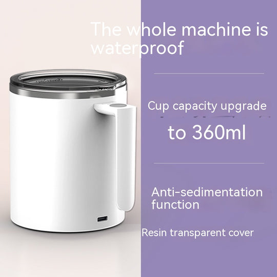 Portable Smart Magnetic Automatic Mixing Coffee Cup Rechargeable Rotating Home Office Travel Stirring Cup - AnsonUSpace