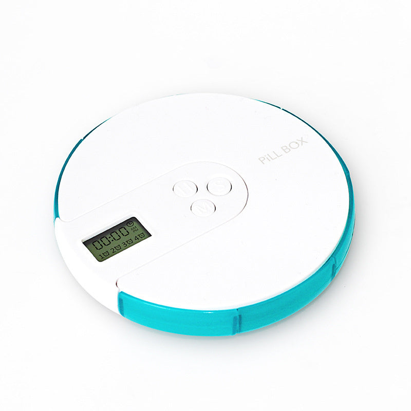 Remedrix™Pill Organizer👉 7-Day Pill Dispenser with Alarm Clock ⏰ | Smart Medicine Reminder Box 💊 Portable Travel Organizer
