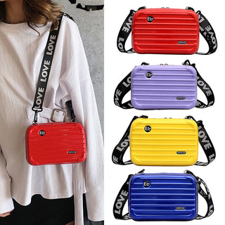 New Fashion Mini Suitcase Bag Women's Crossbody Shoulder Bag