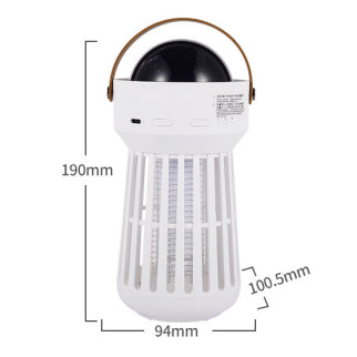 2 In 1 Electric Mosquito Killer Lamp Star Ceiling Projection Kill Mosquitoes For Outdoor And Indoor - AnsonUSpace