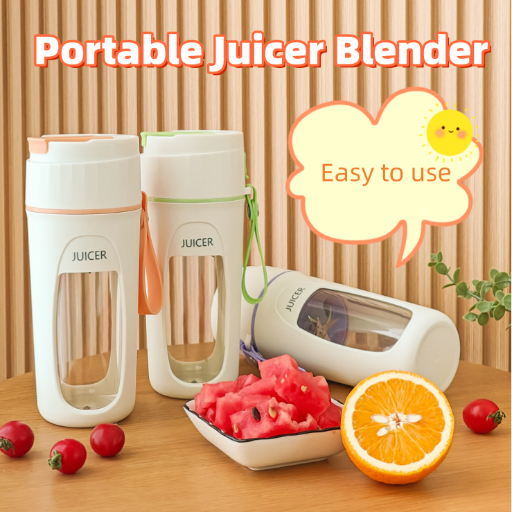 Portable Blender Electric USB Charging Outdoor Automatic Juicer Cup Juice Maker Kitchen Supplies - AnsonUSpace