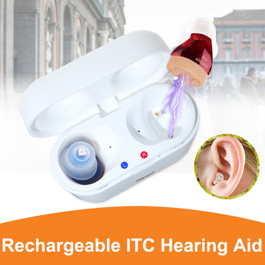 Rechargeable Sound Amplifier For The Elderly, Hearing Auxiliary Listening Sound Amplifier - AnsonUSpace