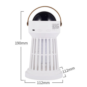 2 In 1 Electric Mosquito Killer Lamp Star Ceiling Projection Kill Mosquitoes For Outdoor And Indoor - AnsonUSpace