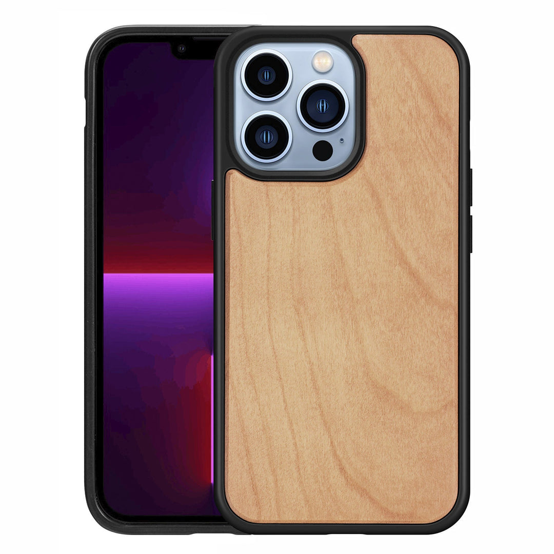 Magnetic Wooden Shatterproof Mobile Phone Case - AnsonUSpace