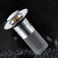ZenEcho™Drop Guard – Universal Push-Type Sink Drain Filter | Anti-Clog, Leak-Proof & Deodorizing Wash Basin Plug