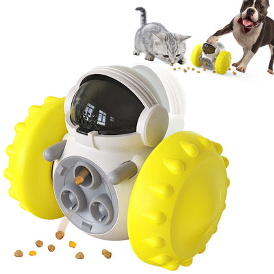 TumbliX™Node Playbot – Interactive Wobble Toy & Treat Dispenser for Dogs & Cats