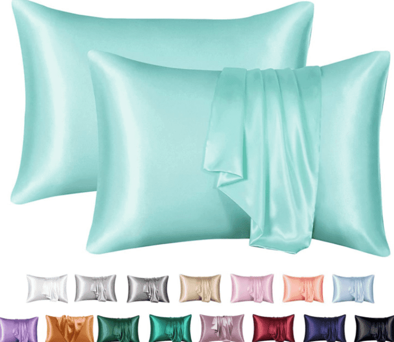 Silk Solid Color Satin Pillowcase Envelope Pillow - AnsonUSpace