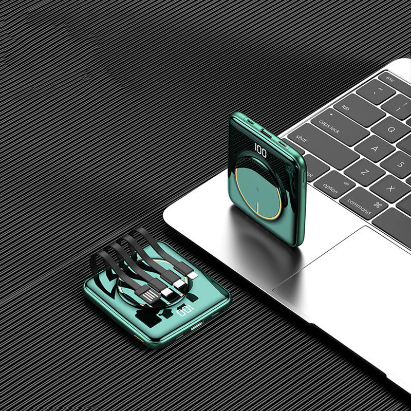 SparkNest™ 20K Nano — 20000mAh Ultra-Slim Fast Charging Power Bank | PD 20W / 22.5W | LCD Display | Mini Portable Pocket-Size Charger