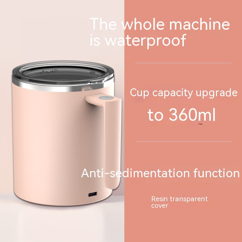 Portable Smart Magnetic Automatic Mixing Coffee Cup Rechargeable Rotating Home Office Travel Stirring Cup - AnsonUSpace