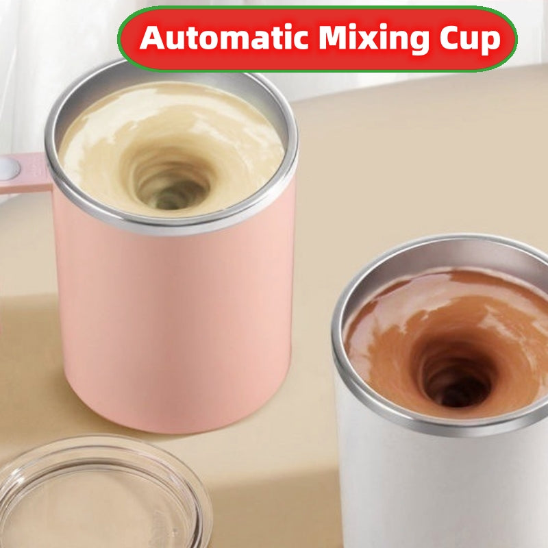 Portable Smart Magnetic Automatic Mixing Coffee Cup Rechargeable Rotating Home Office Travel Stirring Cup - AnsonUSpace