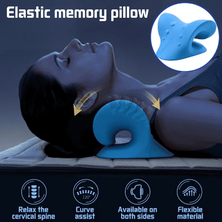 Cervical Spine Pillow Reverse Arch Traction Pillow Special Sleep Pillow - AnsonUSpace