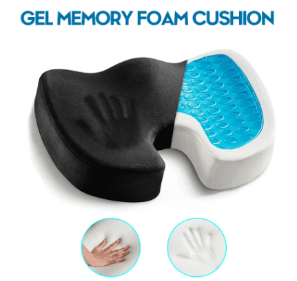 Amazon Slow Rebound Cushion Summer Cool Cushion Memory Foam Gel Cushion Office Car U-shaped Space Cushion - AnsonUSpace